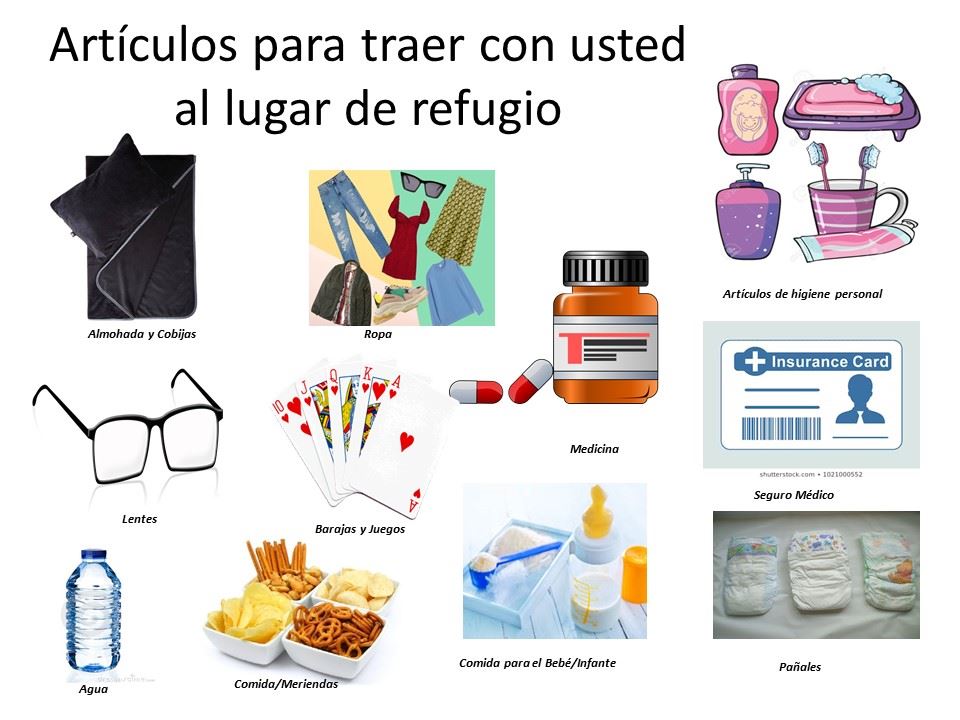 Shelter flier SPANISH VERSION